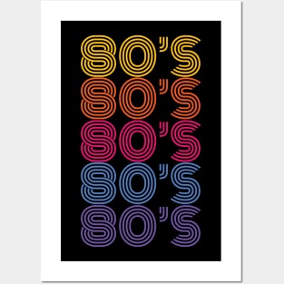 80s Posters and Art